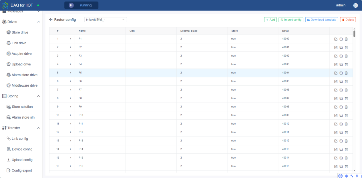 SCADA System screenshot