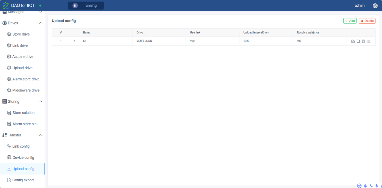 SCADA System screenshot