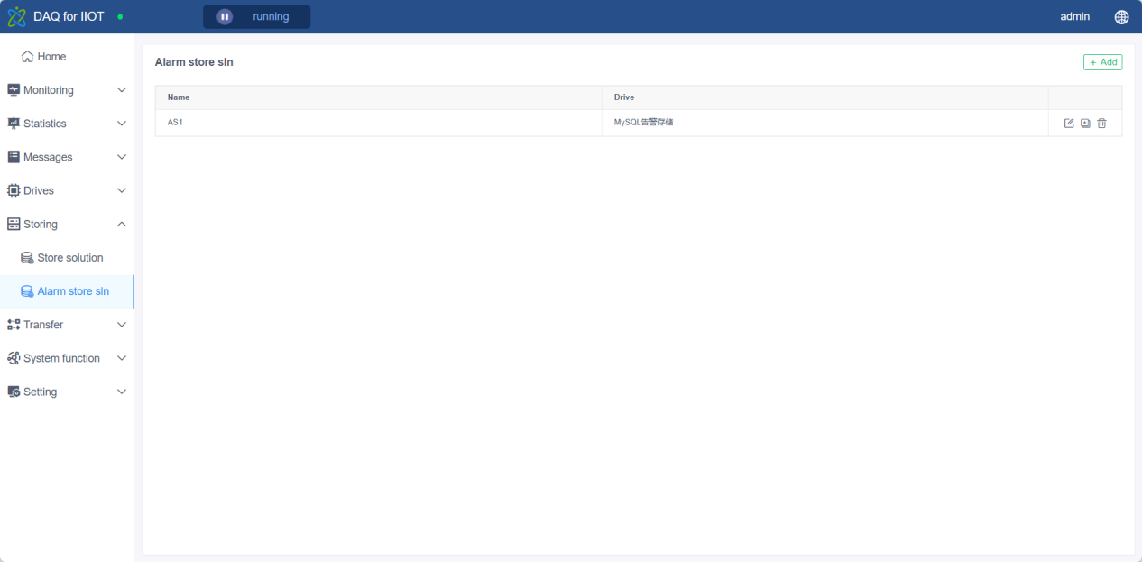 SCADA System screenshot