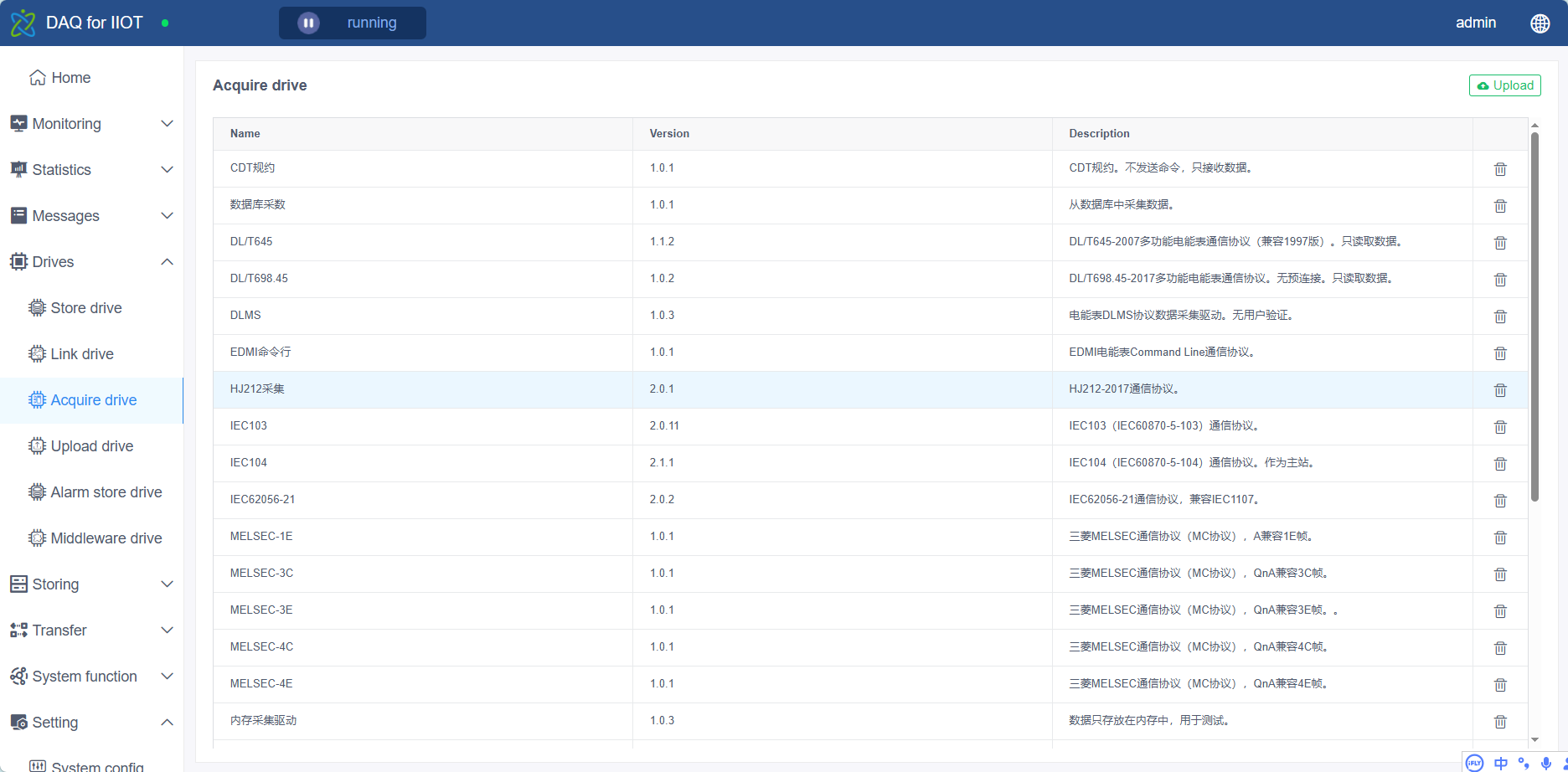 SCADA System screenshot